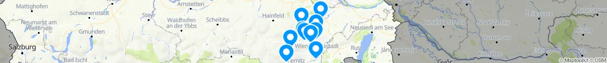 Map view for Pharmacies emergency services nearby Weissenbach an der Triesting (Baden, Niederösterreich)